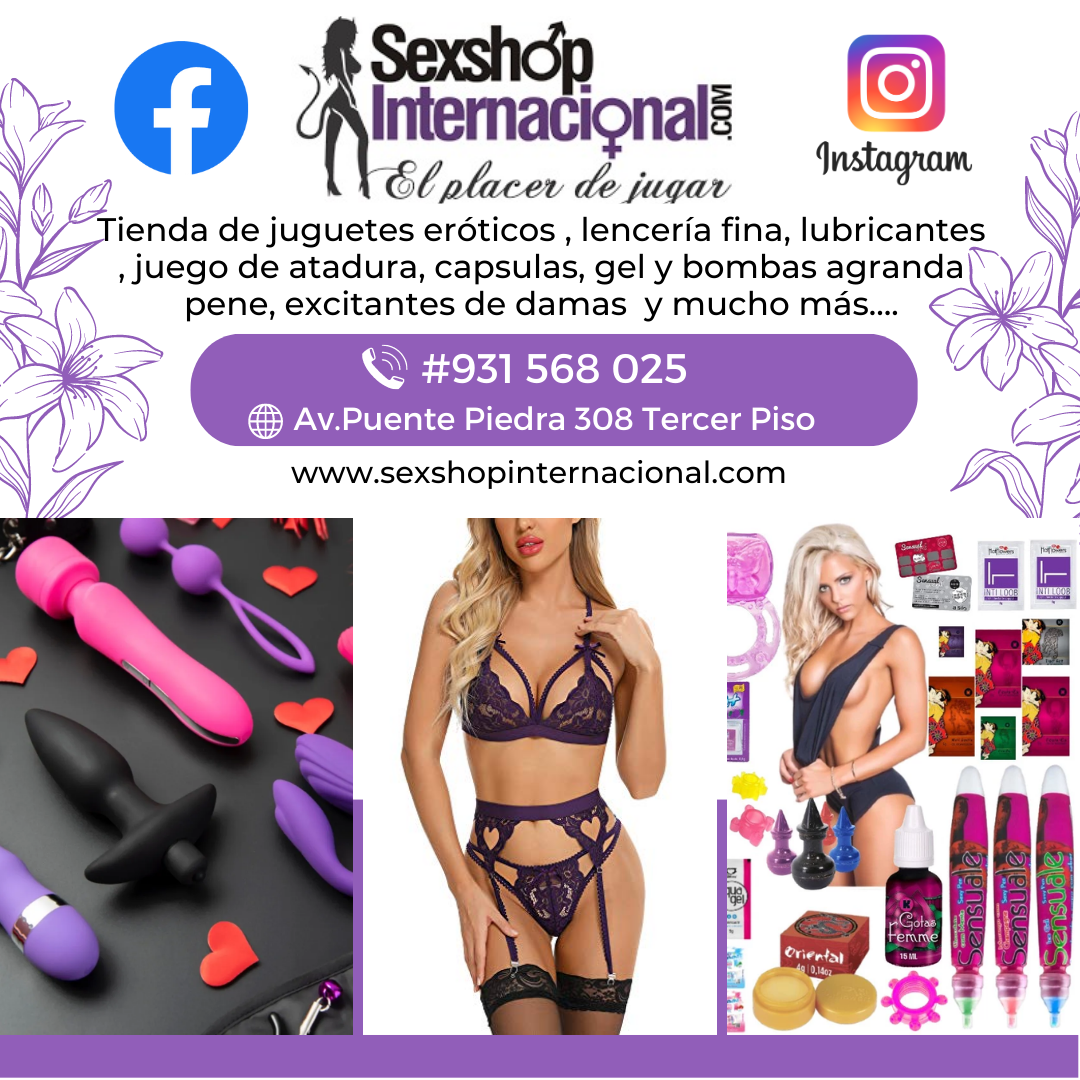 JUGUETES SEXUALES-LENCERIA-RETARDANTES-AGRANDA TU PENE-SEXSHOP INTERNACIONAL